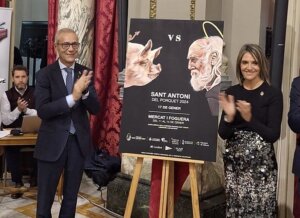 Presentación del cartel anunciador de Sant Antoni 2024